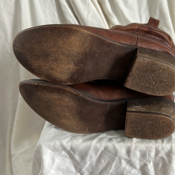 Western boot, for ladies, made in Bolivia. Brown leather size 9. - Picture 5 of 8